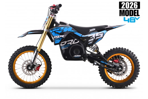 2026 XTM MXPRO 48V 2000W LITHIUM ELECTRIC DIRT BIKE BIG 14/12