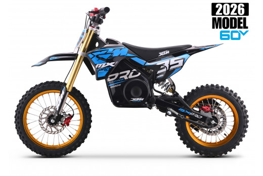 2026 XTM MXPRO 60V 2000W LITHIUM ELECTRIC DIRT BIKE BIG 14/12