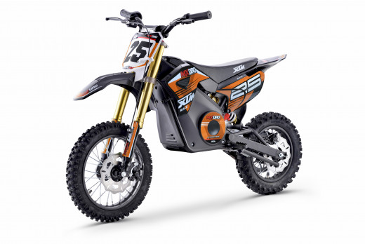 XTM MX-PRO 36V 1100W LITHIUM DIRT BIKE 12/10 WHEEL ORANGE