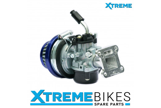  MINI MOTO/ DIRT BIKE/ QUAD BLUE PERFORMANCE UPGRADE CARBURETTOR AIR FILTER KIT 15mm
