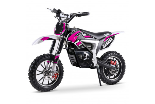 MINI DIRT BIKE XTM PRO-RIDER STICKER KIT IN PINK