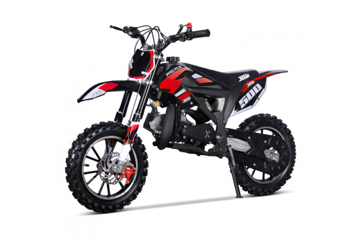 XTM PRO-RIDER 50cc DIRT BIKE BLACK RED