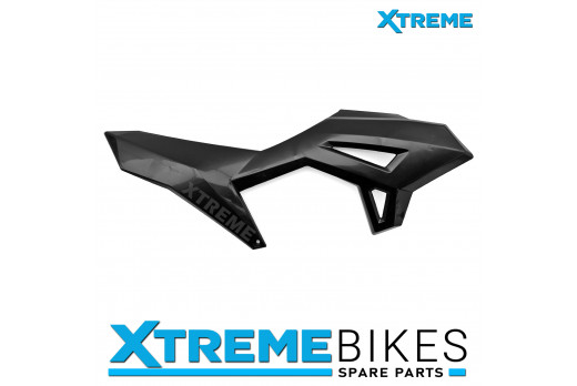 XTM CRX DIRT BIKE REPLACEMENT RIGHT OFFSIDE BLACK PLASTIC