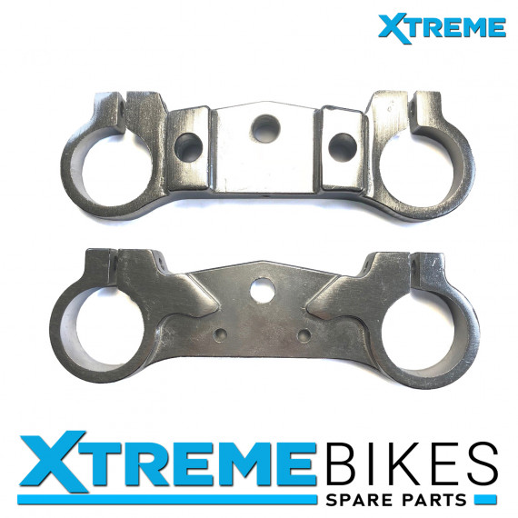 MINI DIRT BIKE TOP AND BOTTOM FORK YOKES BRACKETS 