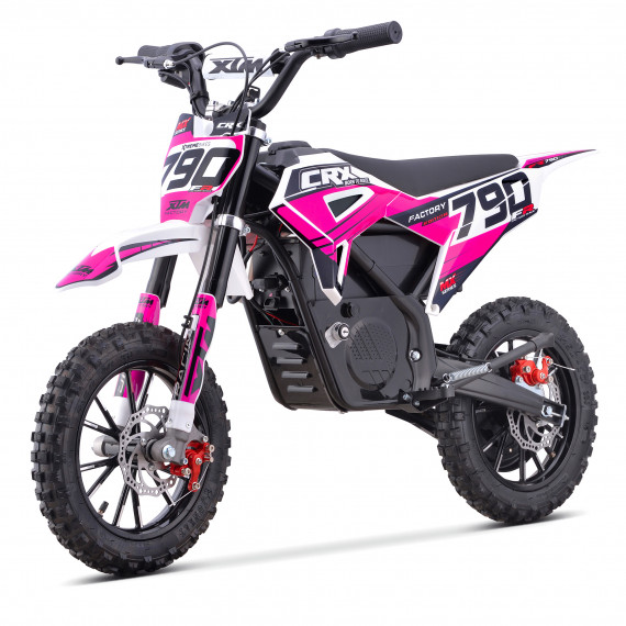 XTM CRX 36V 790W LITHIUM ELECTRIC DIRT BIKE PINK