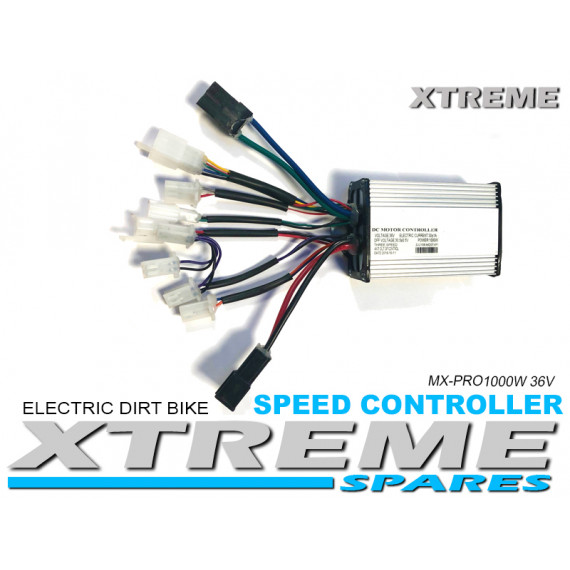 XTREME ELECTRIC XTM MX-PRO 36V 1000W REPLACEMENT SPEED CONTROLLER MODEL ZJLY08-BX-06