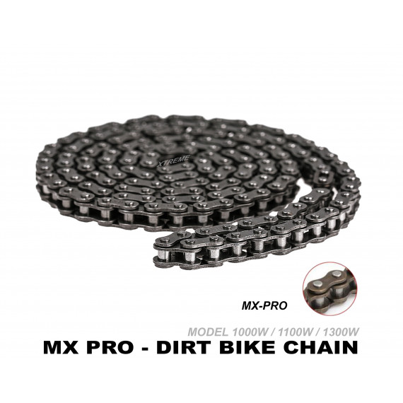 XTREME ELECTRIC XTM MX-PRO 36V REPLACEMENT 6MM CHAIN 219-116 LINKS