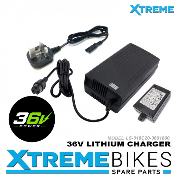 XTM 36V REPLACEMENT LITHIUM BATTERY CHARGER 790W -1300W