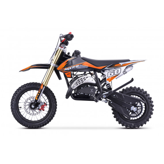 XTM MX60 RACING 60CC DIRT BIKE ORANGE