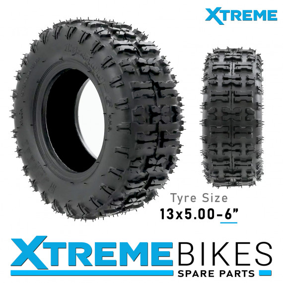 MINI QUAD BIKE TYRE / MONSTER ATV / GO KART TYRE 13 X 5.00 - 6