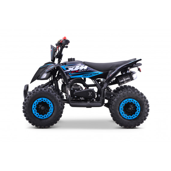 XTM MONSTER 50cc PETROL QUAD BIKE BLUE