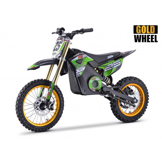 XTM MX-PRO 48V 1600W BIG WHEEL 14/12 LITHIUM DIRT BIKE GREEN