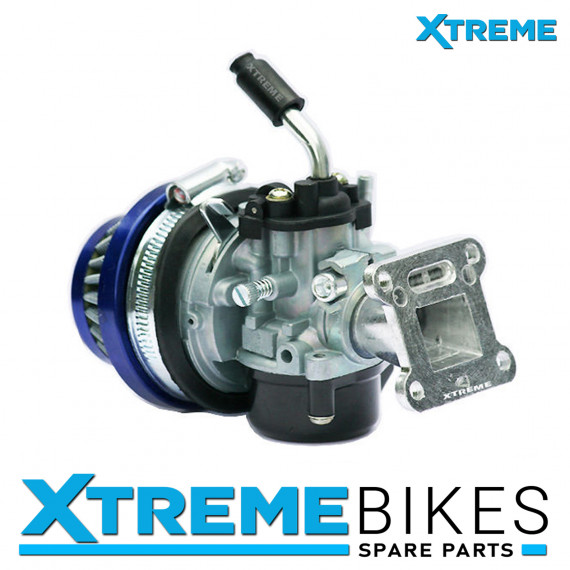  MINI MOTO/ DIRT BIKE/ QUAD BLUE PERFORMANCE UPGRADE CARBURETTOR AIR FILTER KIT 15mm