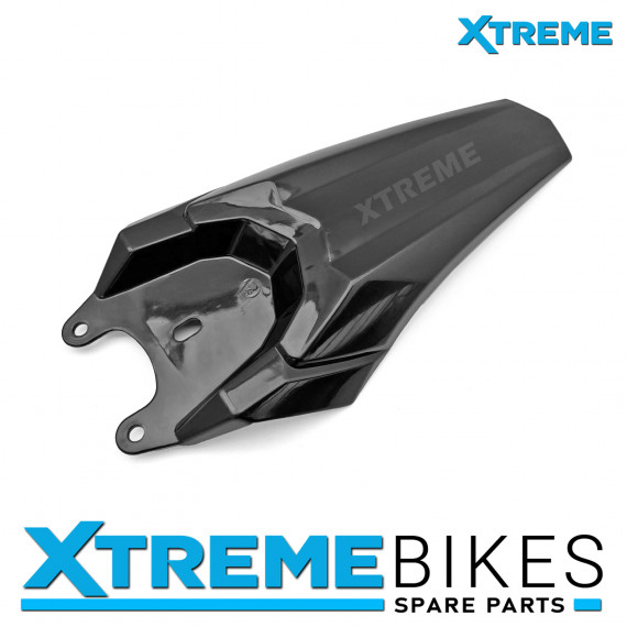 XTM CRX DIRT BIKE REPLACEMENT BLACK REAR MUDGUARD PLASTIC