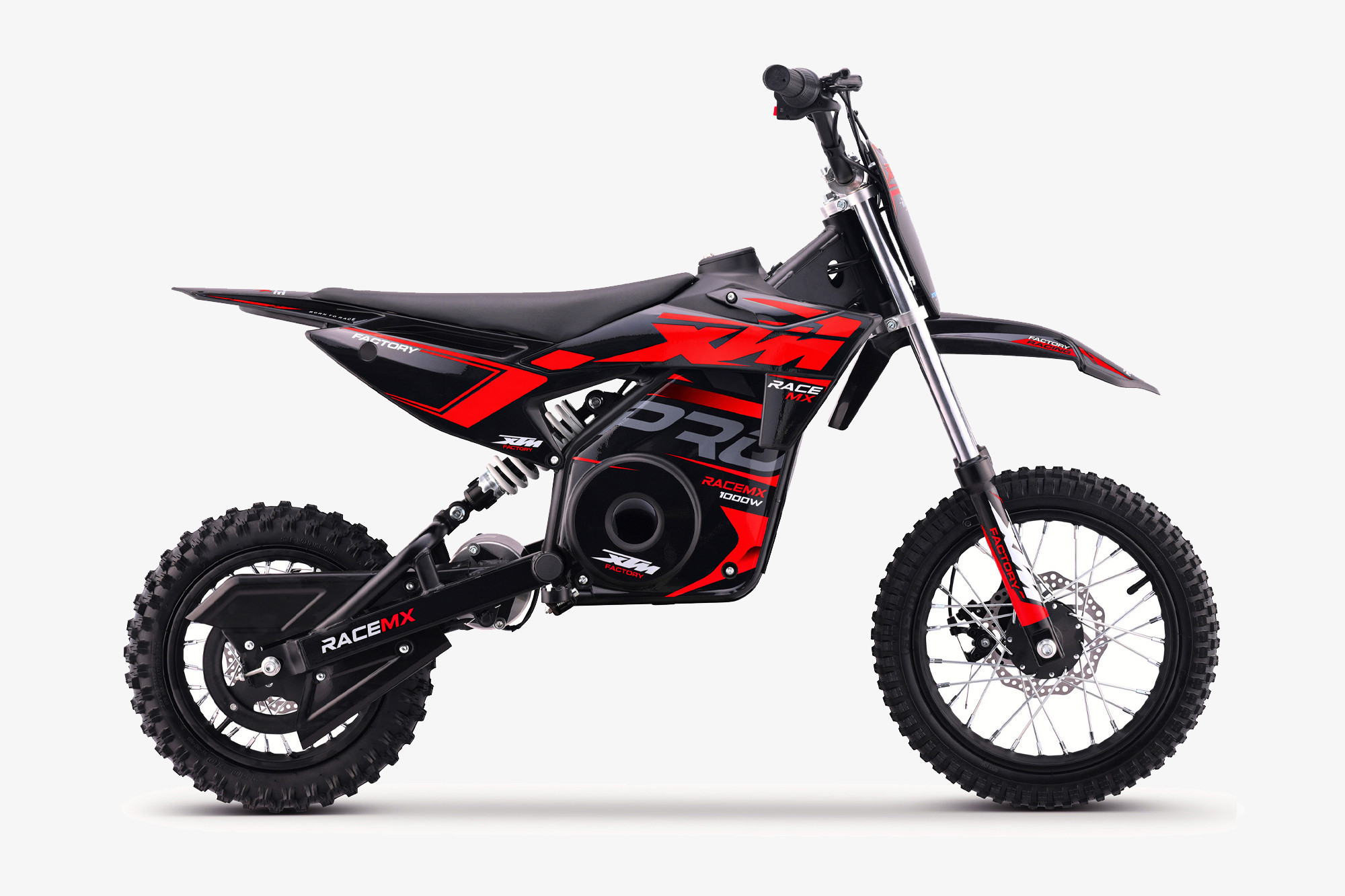 2027 XTM RACEMX 36V 1000W LITHIUM ELECTRIC DIRT BIKE 12/10