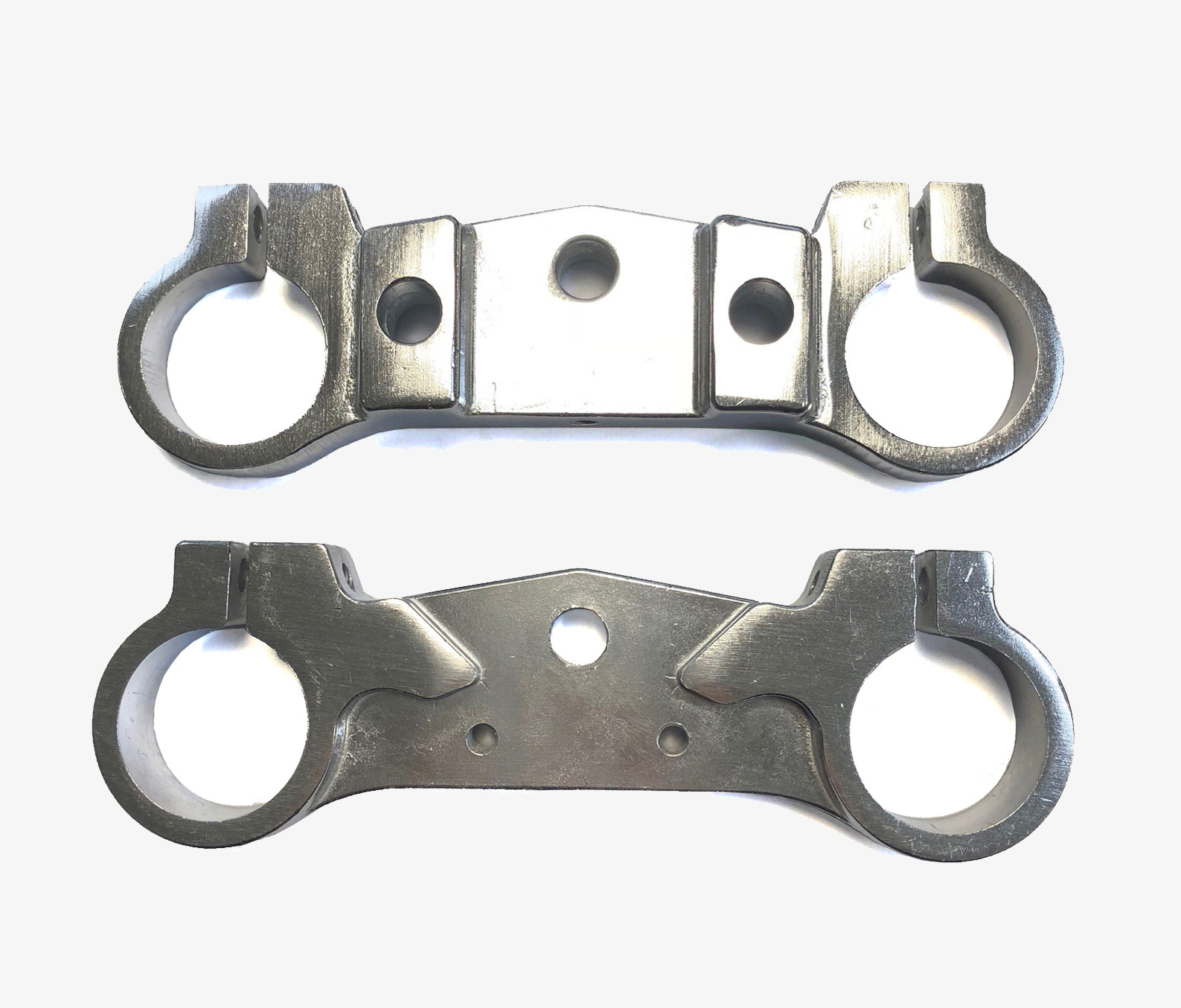 MINI DIRT BIKE TOP AND BOTTOM FORK YOKES BRACKETS 
