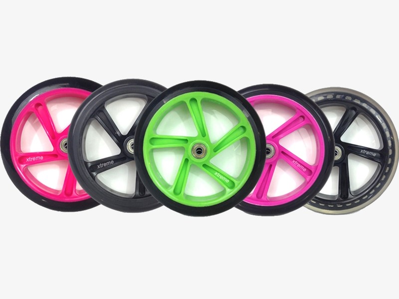 FLICKER 4 SPEEDER SCOOTER WHEEL 200mm TRI SCOOTER ALL COLOUR WHEELS