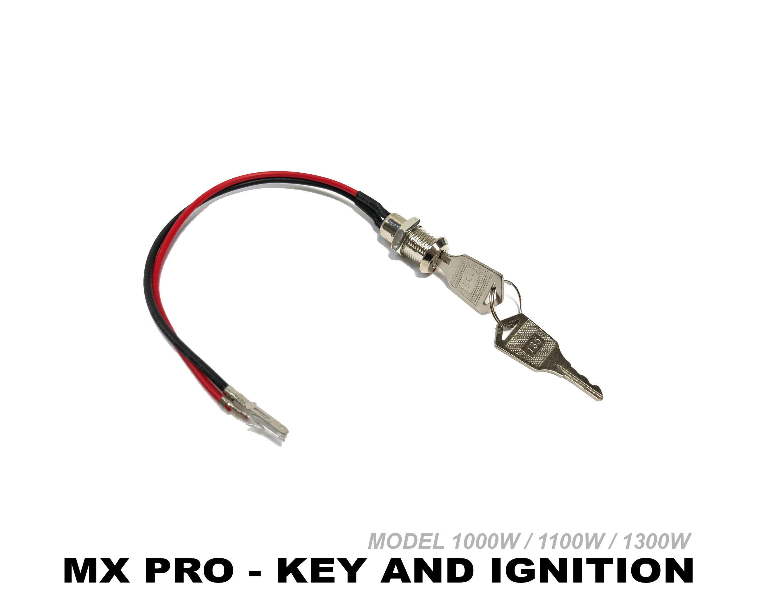 XTREME ELECTRIC XTM MX-PRO 36V REPLACEMENT KEY IGNITION AND KEY