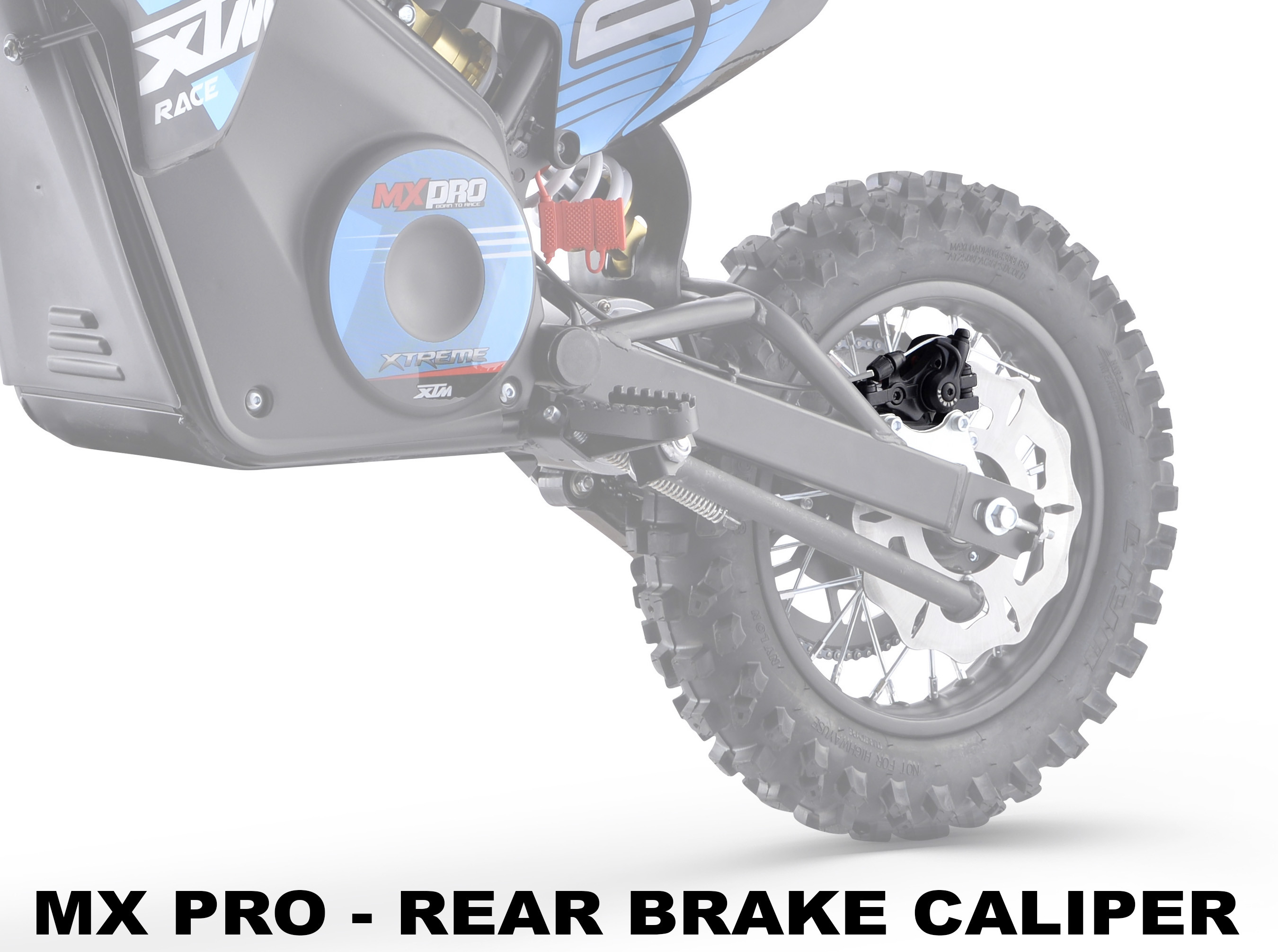 XTREME ELECTRIC XTM MX-PRO 36V REPLACEMENT REAR BRAKE CALIPER 