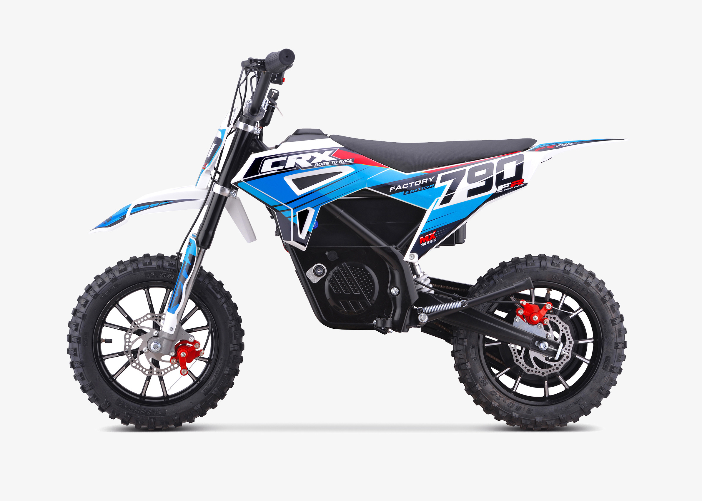 XTM CRX 36V 790W LITHIUM ELECTRIC DIRT BIKE BLUE