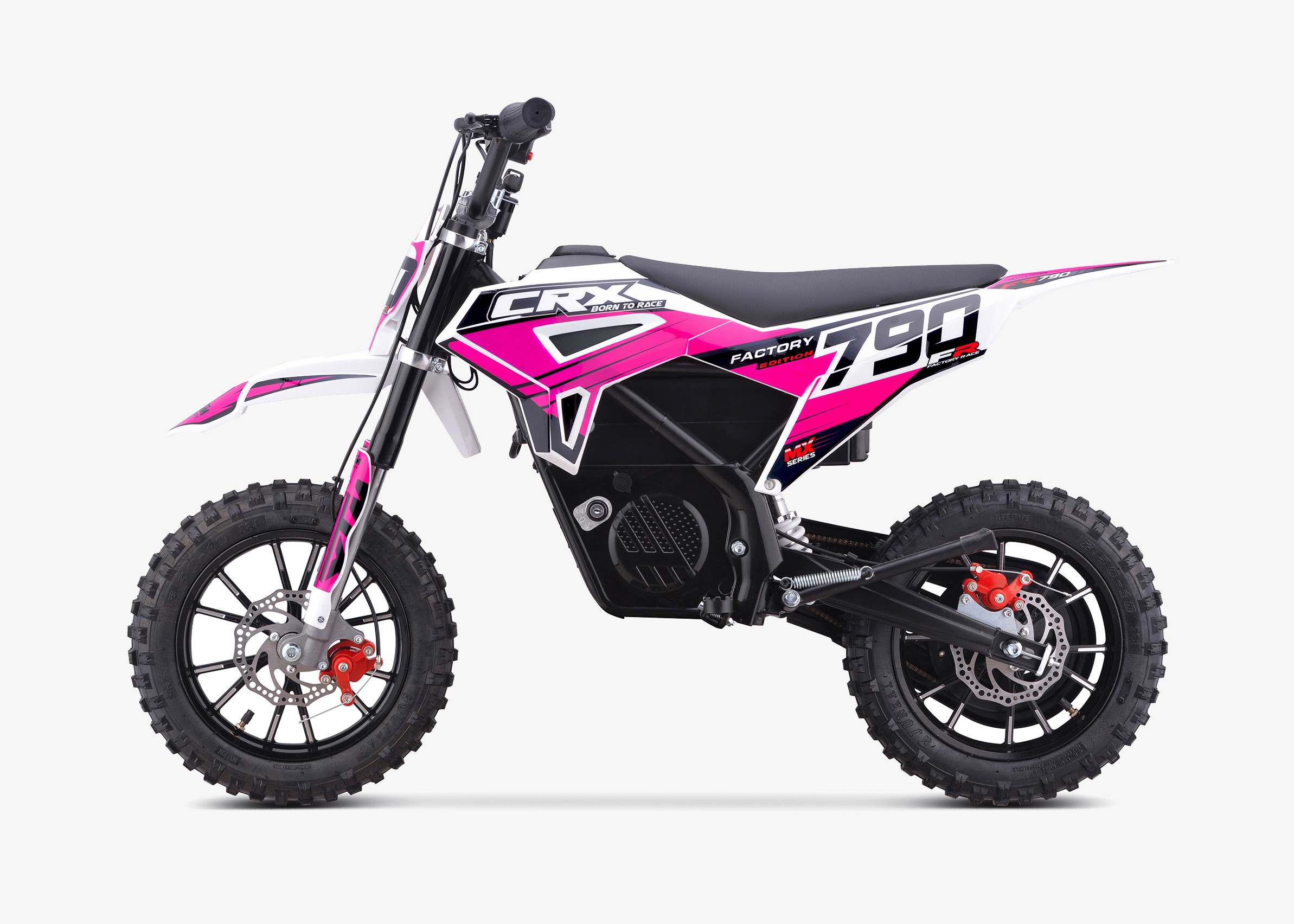 XTM CRX 36V 790W LITHIUM ELECTRIC DIRT BIKE PINK
