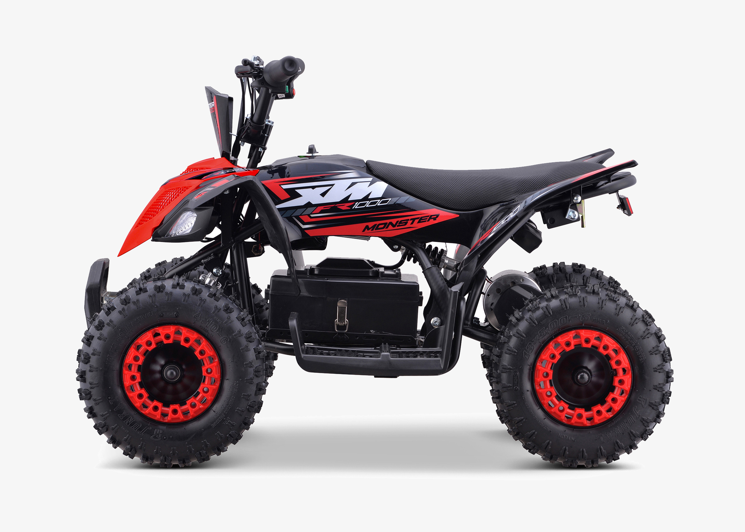 XTM MONSTER 36V 1000W ELECTRIC QUAD BIKE RED