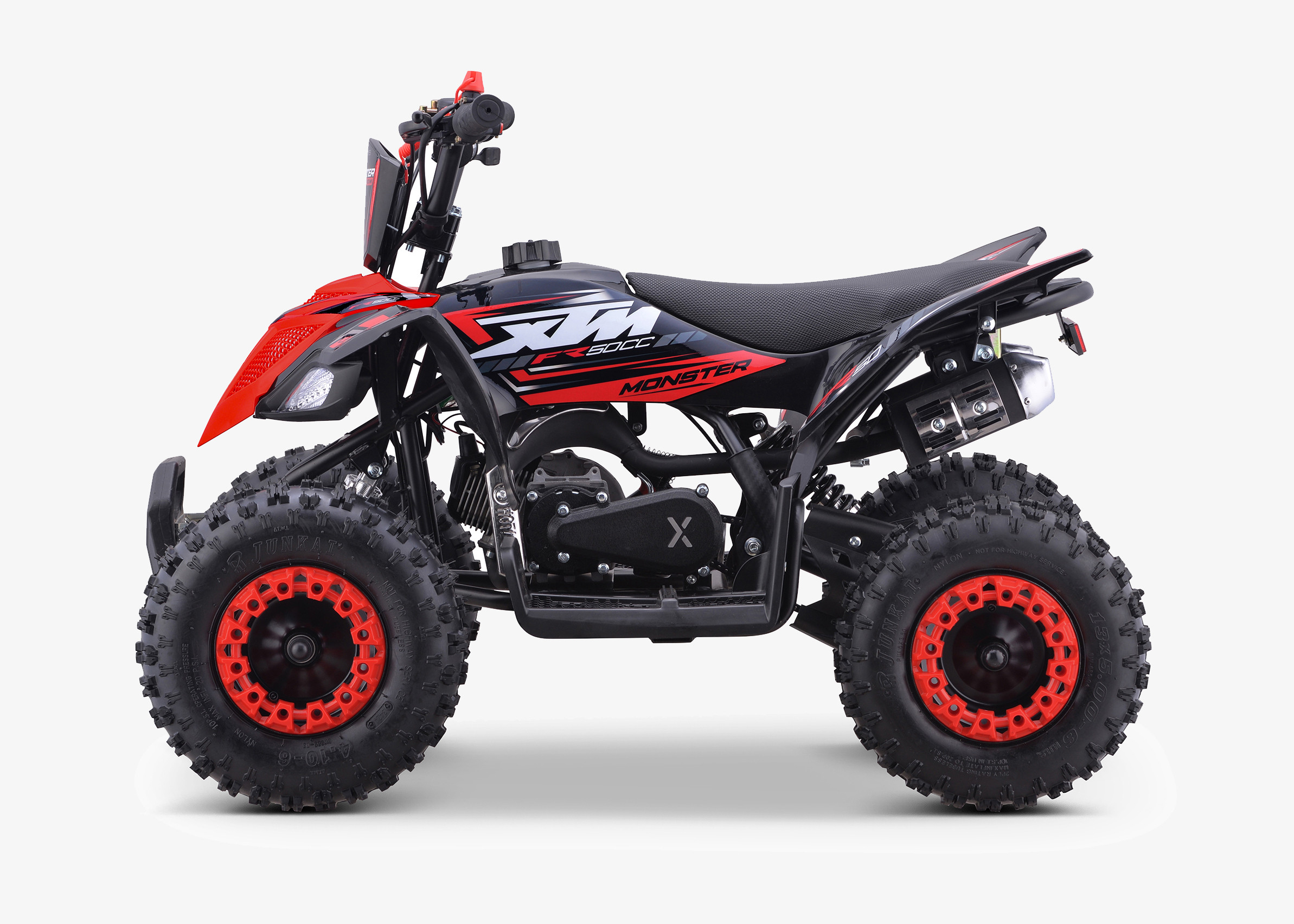 XTM MONSTER 50cc PETROL QUAD BIKE RED