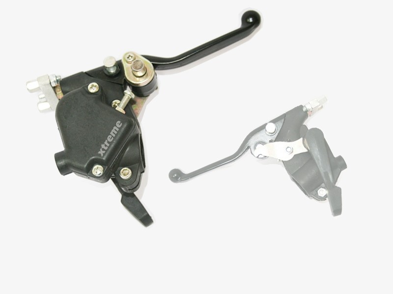 MINI MOTO/ BIKE/  QUAD / THUMB THROTTLE RESTRICTOR WITH BRAKE LEVER 49 - 50cc 