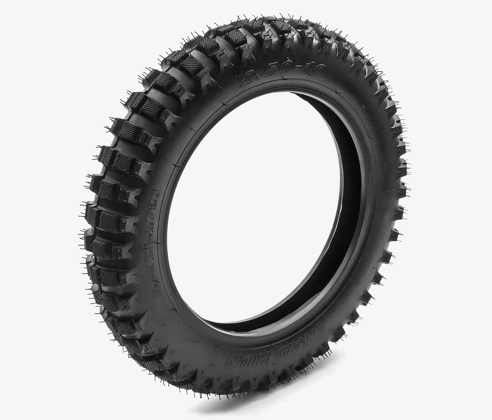 MINI DIRT BIKE 10 INCH KNOBBLY TYRE 2.50 - 10
