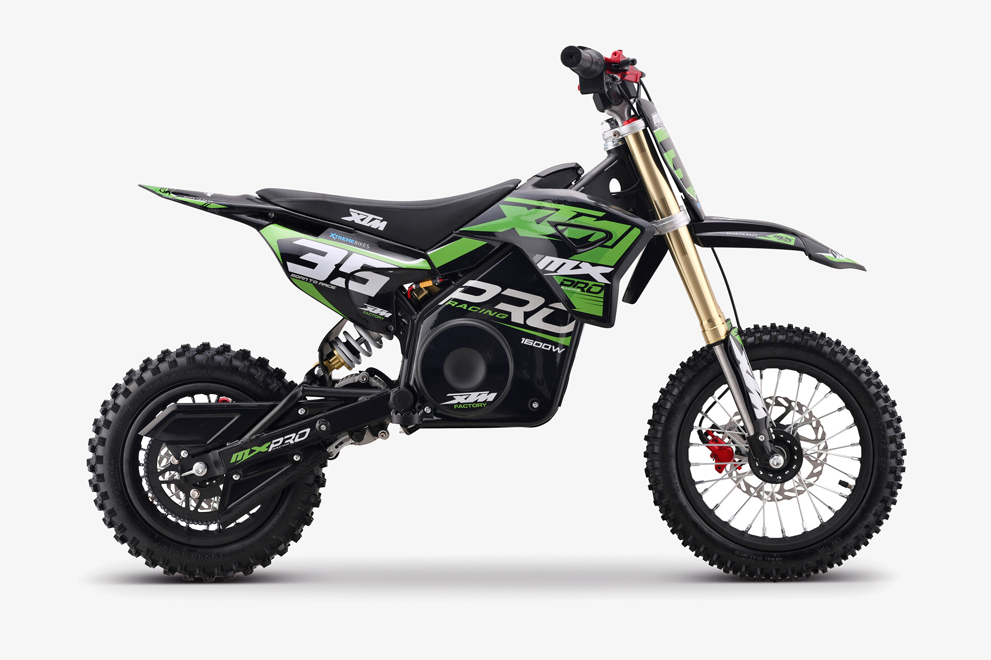 2026 XTM MXPRO 48V 1600W LITHIUM ELECTRIC DIRT BIKE 12/10