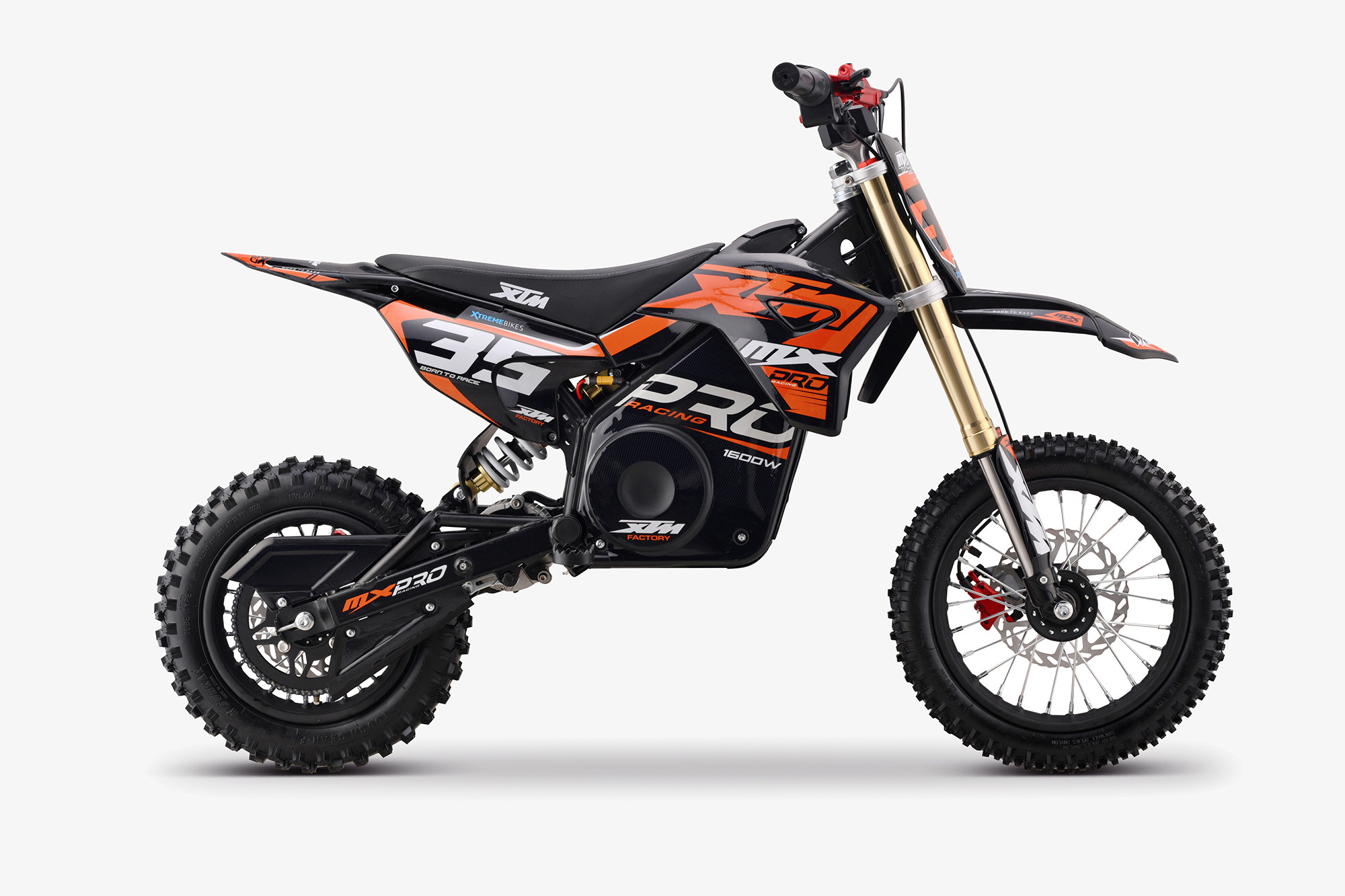 2026 XTM MXPRO 48V 1600W LITHIUM ELECTRIC DIRT BIKE 12/10