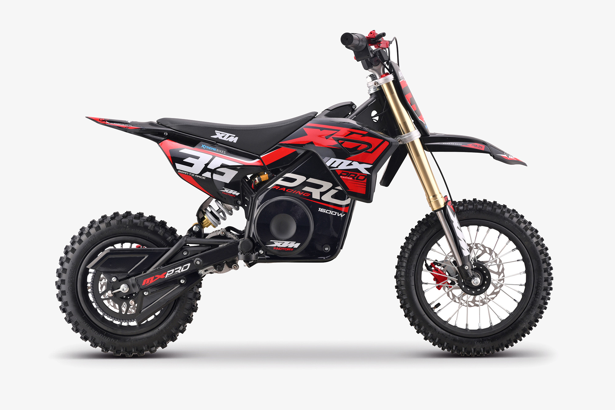 2026 XTM MXPRO 48V 1600W LITHIUM ELECTRIC DIRT BIKE 12/10