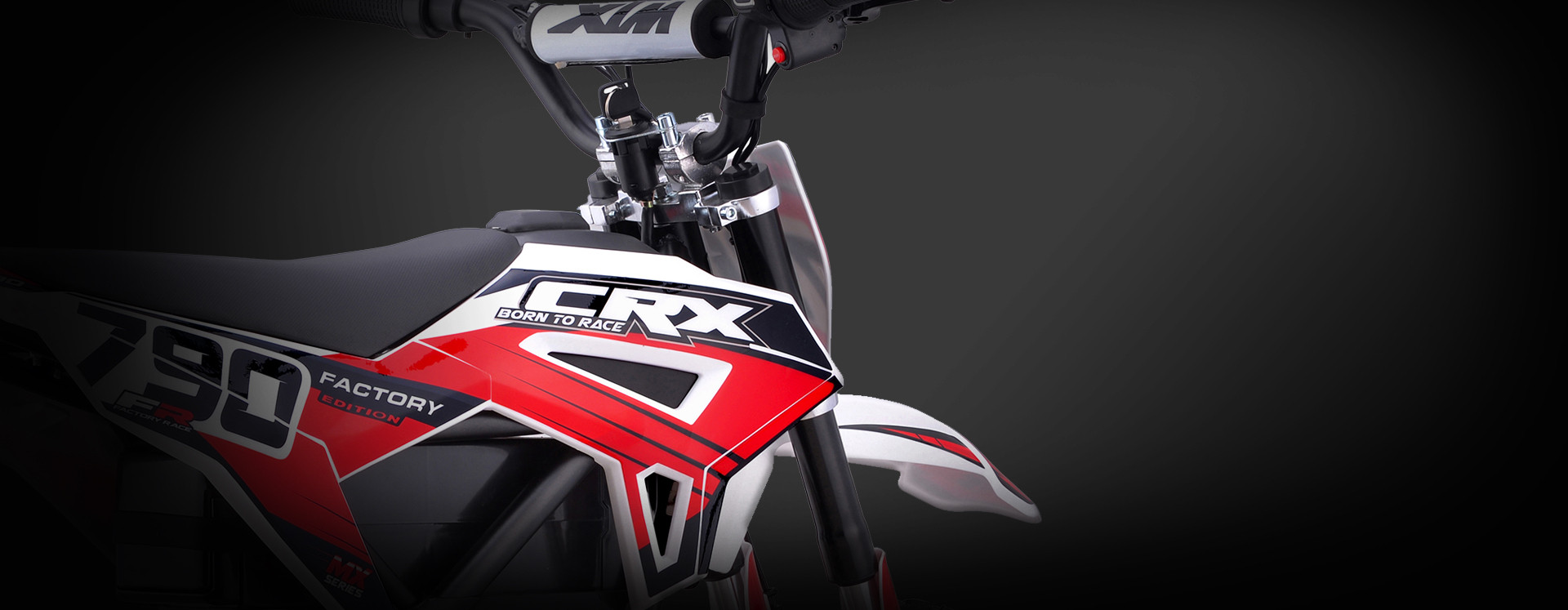 XTM CRX 36V 790W LITHIUM ELECTRIC DIRT BIKE RED