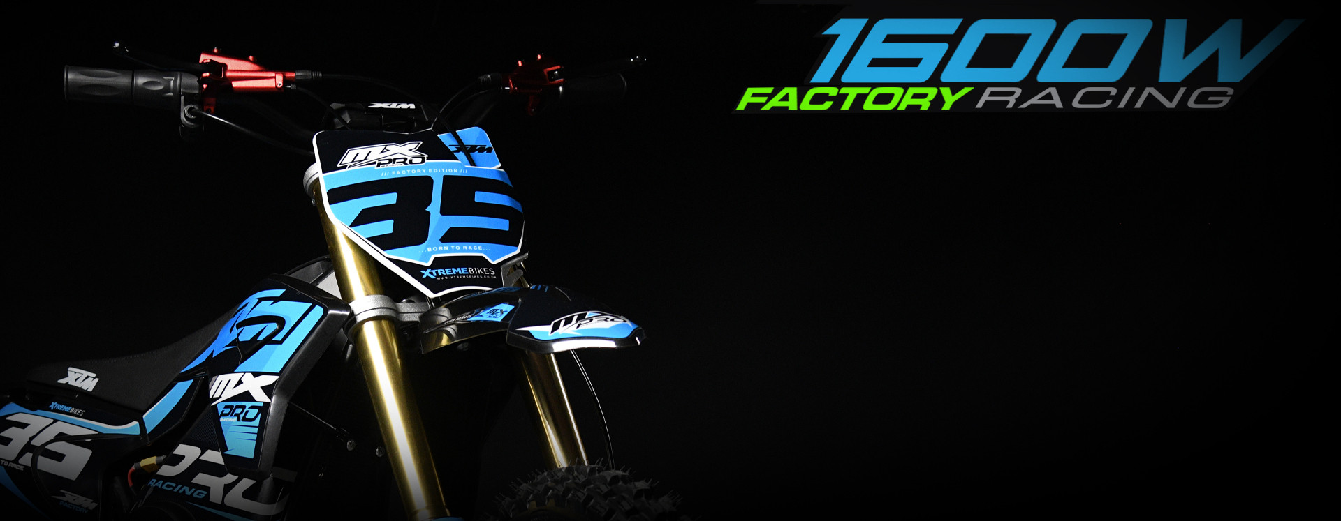 2026 XTM MXPRO 48V 1600W LITHIUM ELECTRIC DIRT BIKE 12/10