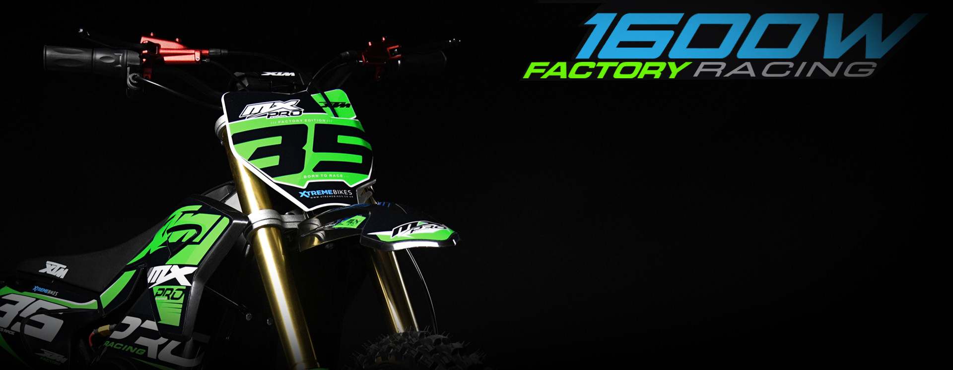 2026 XTM MXPRO 48V 1600W LITHIUM ELECTRIC DIRT BIKE 12/10