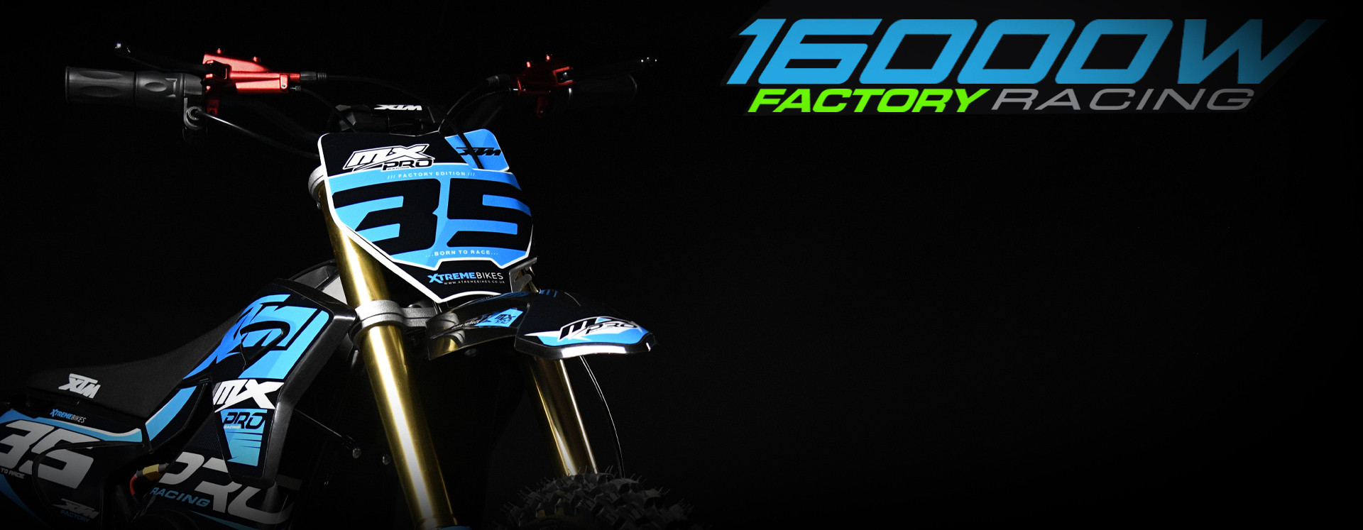 2026 XTM MXPRO 48V 1600W LITHIUM ELECTRIC DIRT BIKE 12/10