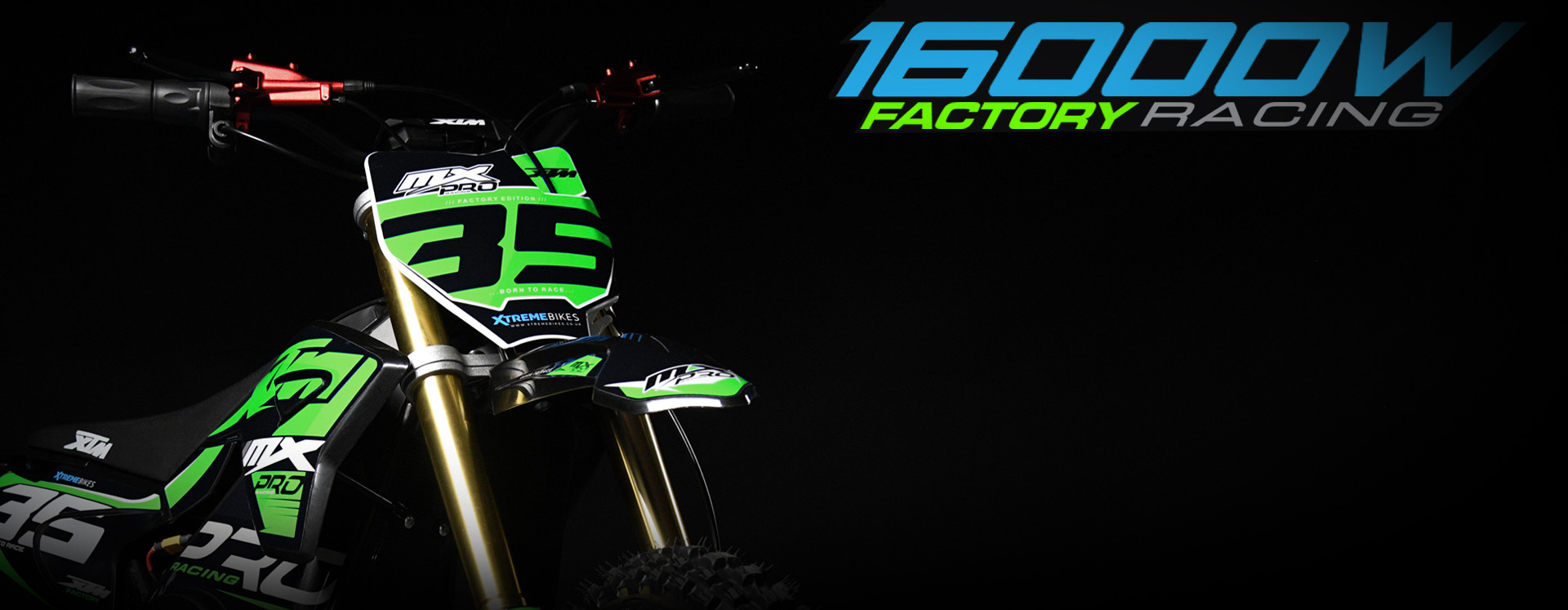 2026 XTM MXPRO 48V 1600W LITHIUM ELECTRIC DIRT BIKE 12/10