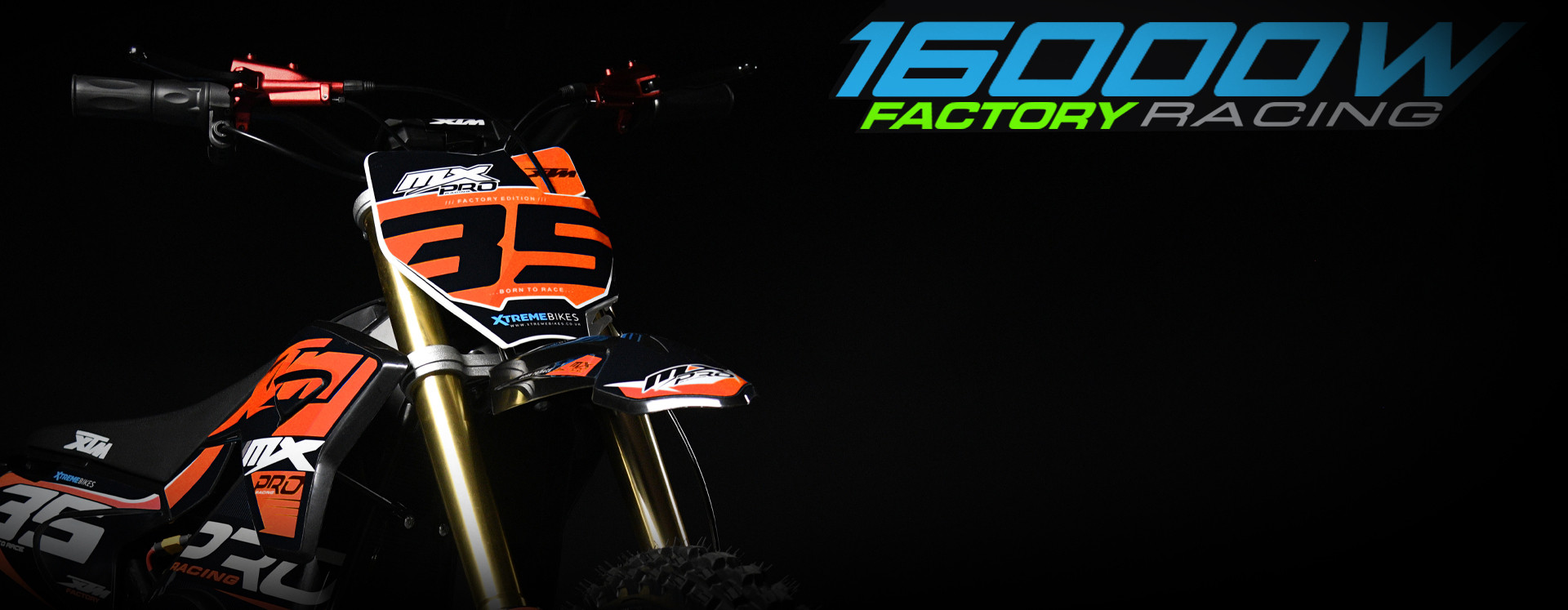 2026 XTM MXPRO 48V 1600W LITHIUM ELECTRIC DIRT BIKE 12/10