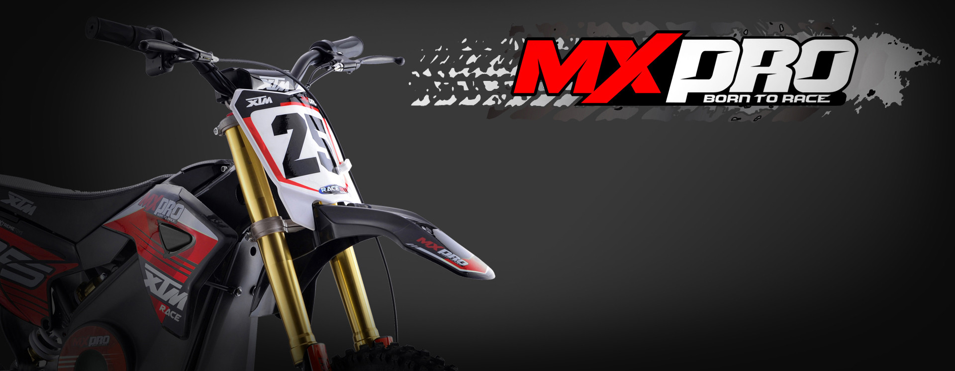 XTM MX-PRO 48V 1600W BIG WHEEL 14/12 LITHIUM DIRT BIKE RED